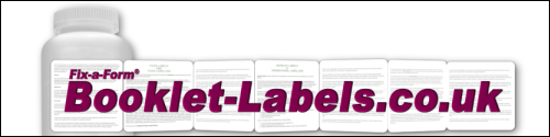 Booklet Labels from Etiquette Etiquette are leading suppliers of booklet and leaflet labels