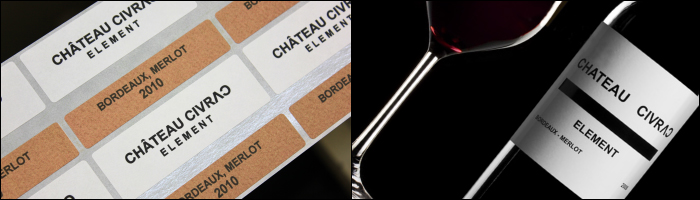 Chateau Civrac wine labels