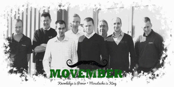 Etiquette Labels does MOvember Etiquette Labels printing team raises money and awareness for prostate cancer
