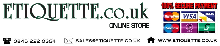 Visit our Etiquette online store!