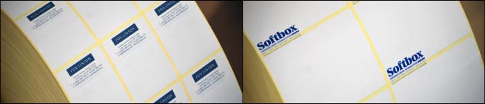 Adding a touch of print to plain labels really makes a difference Plain labels and printed labels from the UK's leading label printers