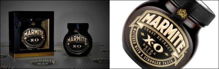 Marmite XO Printed Labels from Etiquette Marmite XO Printed Labels