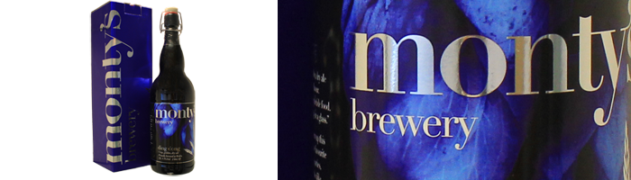 New 2 litre bottle from Monty's Brewery