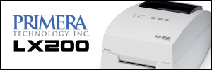 Primera LX200 colour label printer from Etiquette