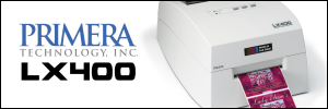 Primera LX400 colour inkjet label printer from Etiquette labels Ltd