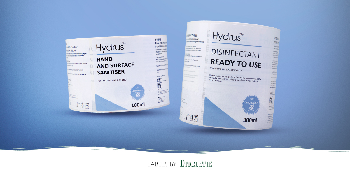 Printed Labels for Hydrus