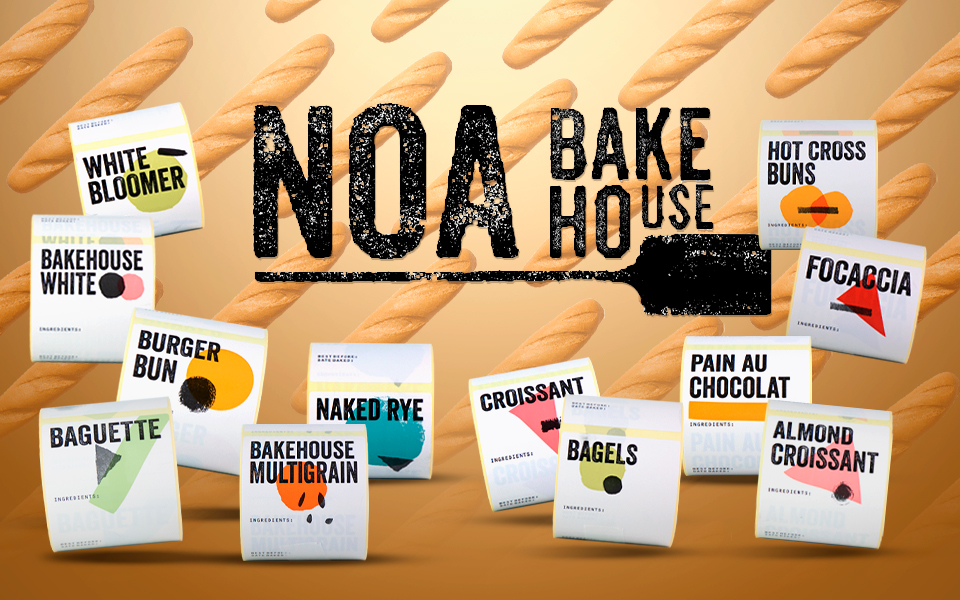 Noa Bakehouse Printed Labels